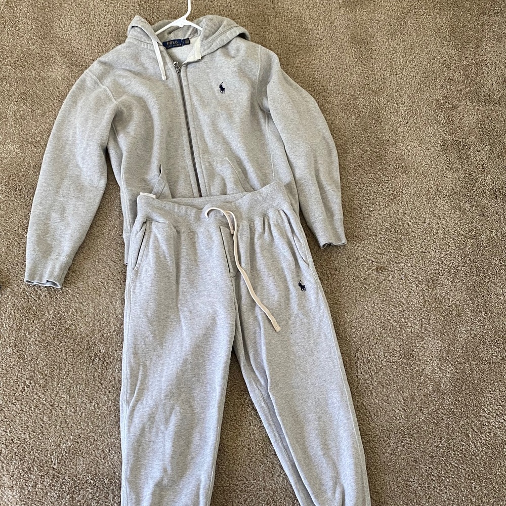 Mens polo sweatsuit